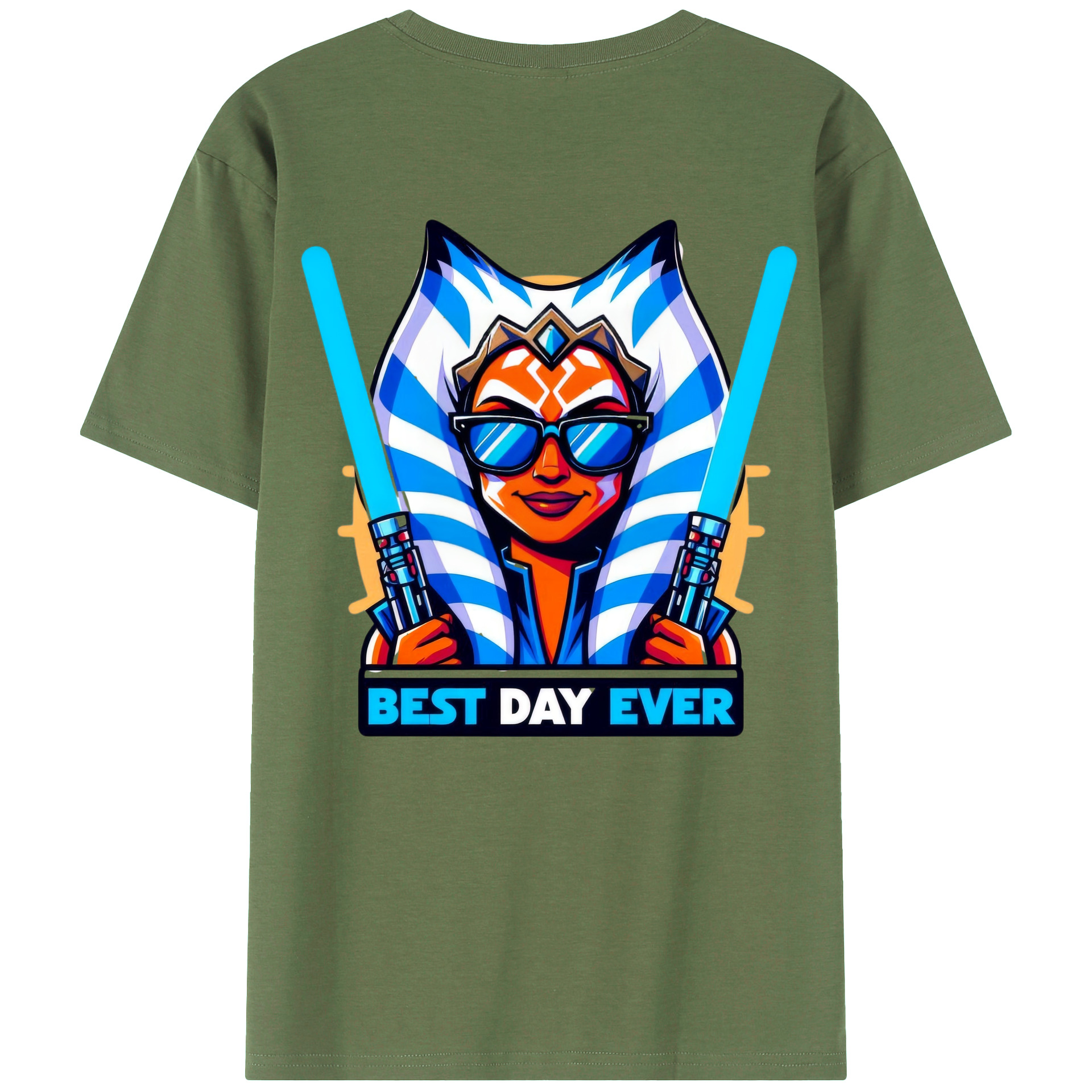 （画像用） スター・ウォーズ Star Wars 綿100％ メンズ半袖Tシャツ（バックプリント） 通気性